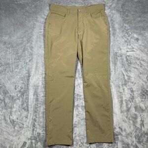 Under Armour Mens Loose Fit Khaki Pants 36x34 Lightweight Stretch Casual Wear